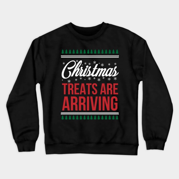 Christmas Treats Crewneck Sweatshirt by designdaking